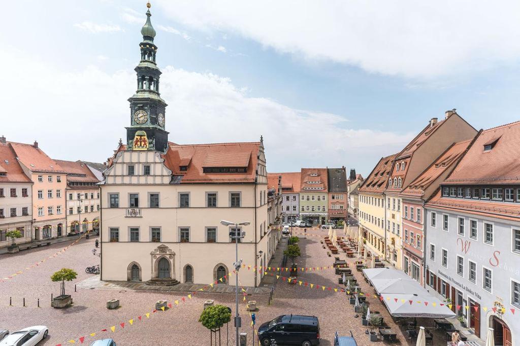 Pirnscher Hof - Hotel Garni Pirna Buitenkant foto